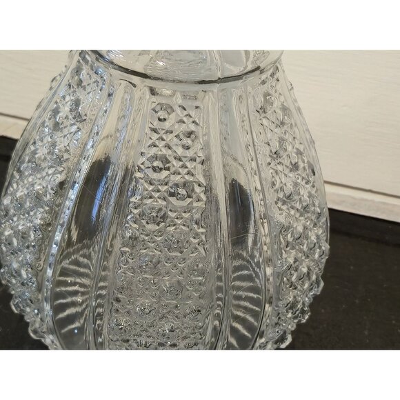 Antique EAPG Decanter 1915 RAINBOW by McKee & Brothers Pittsburg, PA Rare find - Picture 5 of 10